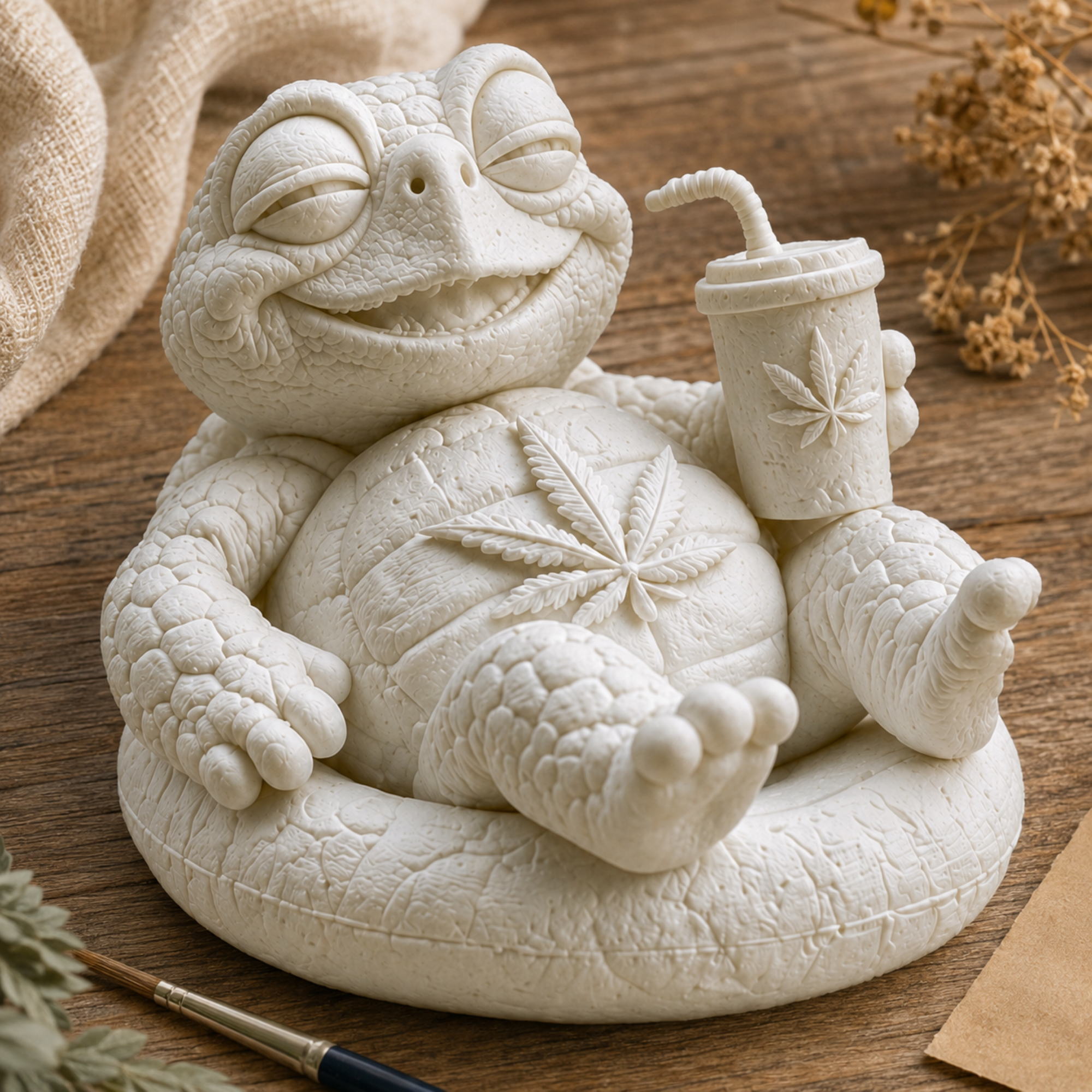 Shellax Highnrich – Schildkrötenfigur als Geschenkidee für DIY-Fans, Ansicht 4.