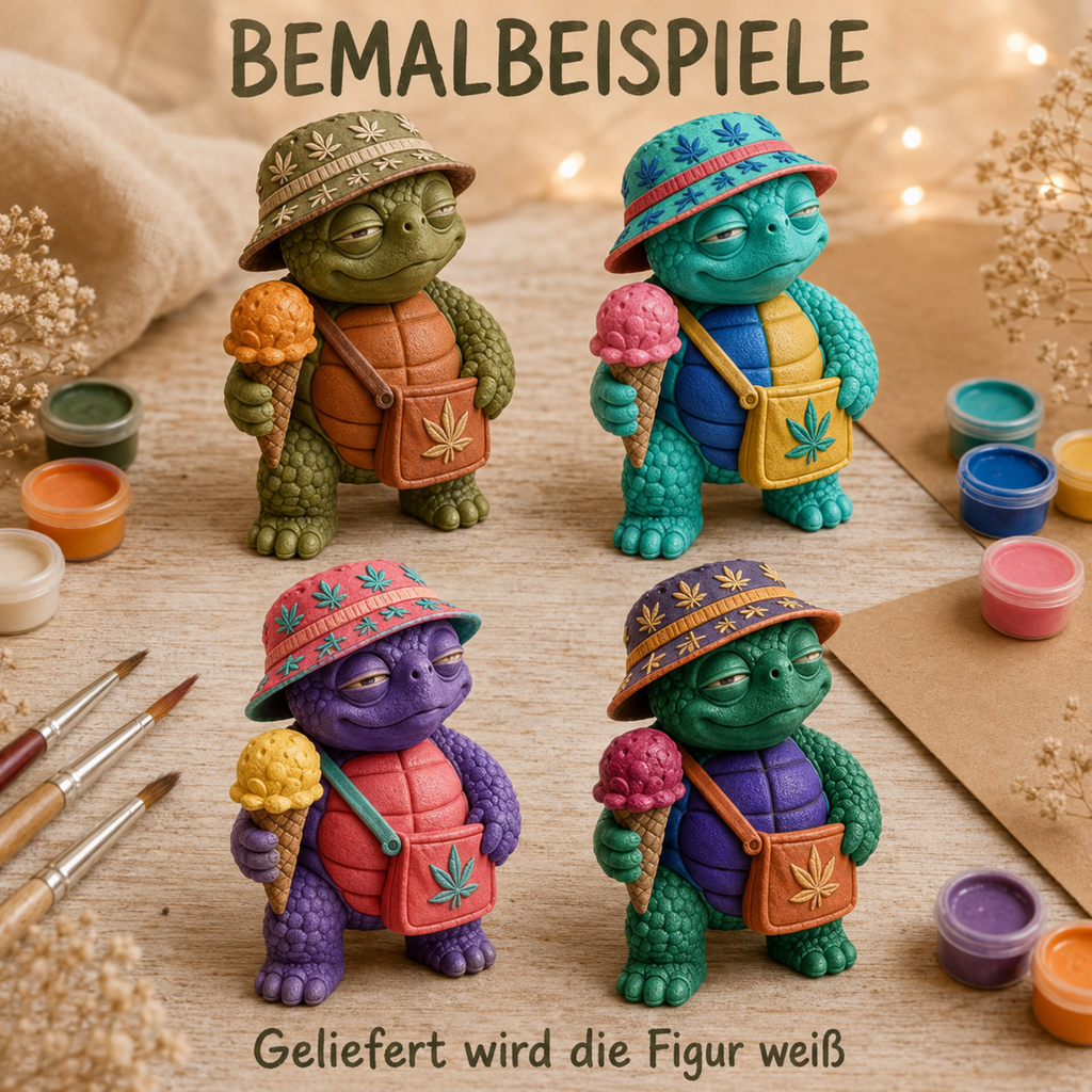 Shellax Coco – DIY-Figur zum Bemalen mit sichtbarer 3D-Druck-Optik, Ansicht 8.