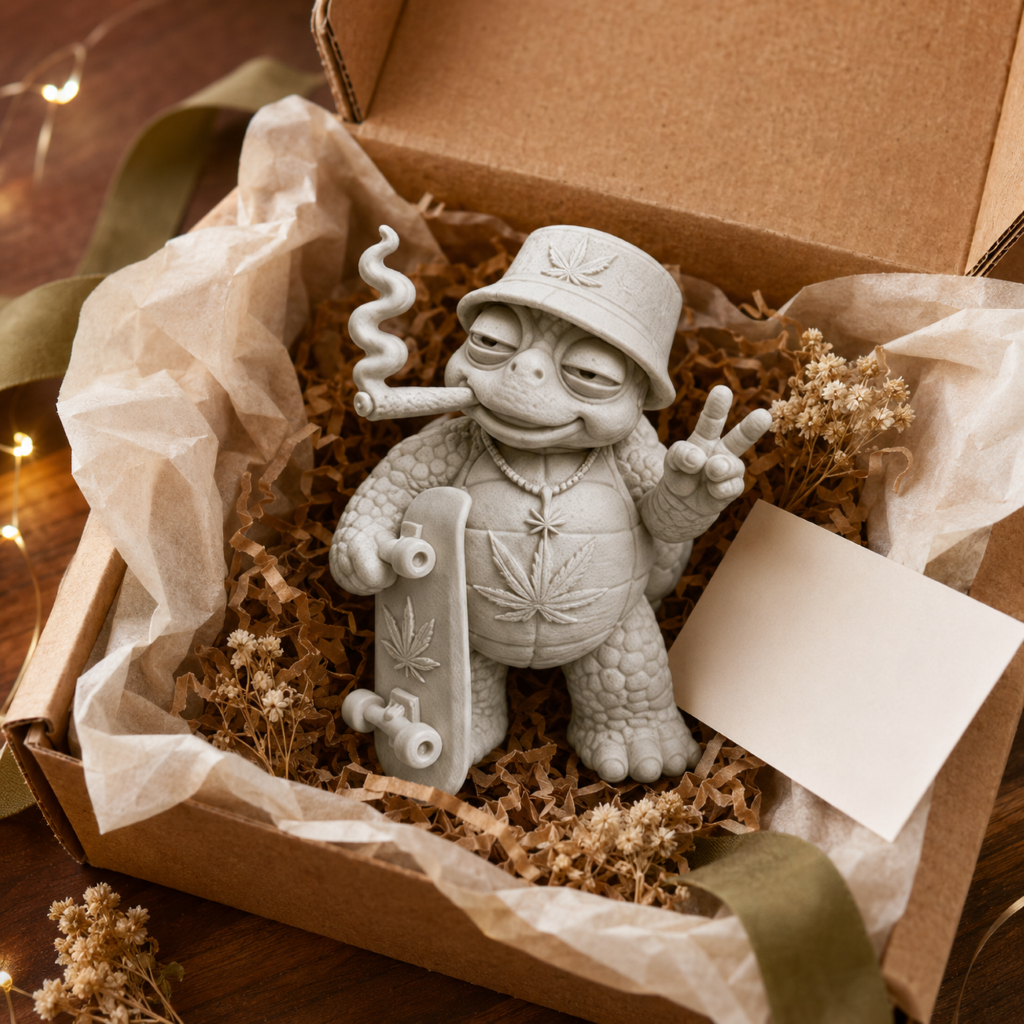 Shellax Junior – kreative Bemal- und Dekoidee für eine weiße Shellax Figur, Ansicht 9.