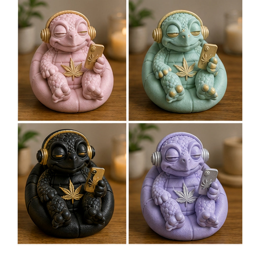 Bemalbeispiel für Shellax Nala als Inspiration; verkauft wird die Figur weiß und unbemalt.