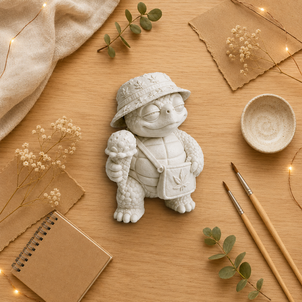 Shellax Coco – Shellax Schildkröte zum Bemalen als kleines DIY-Projekt, Ansicht 10.