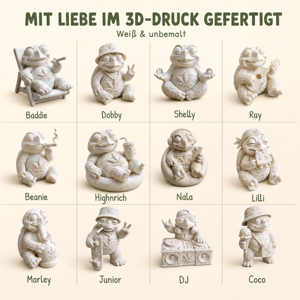 Shellax 3er-Set – Shellax Figuren als kreative Bastelidee und Deko.